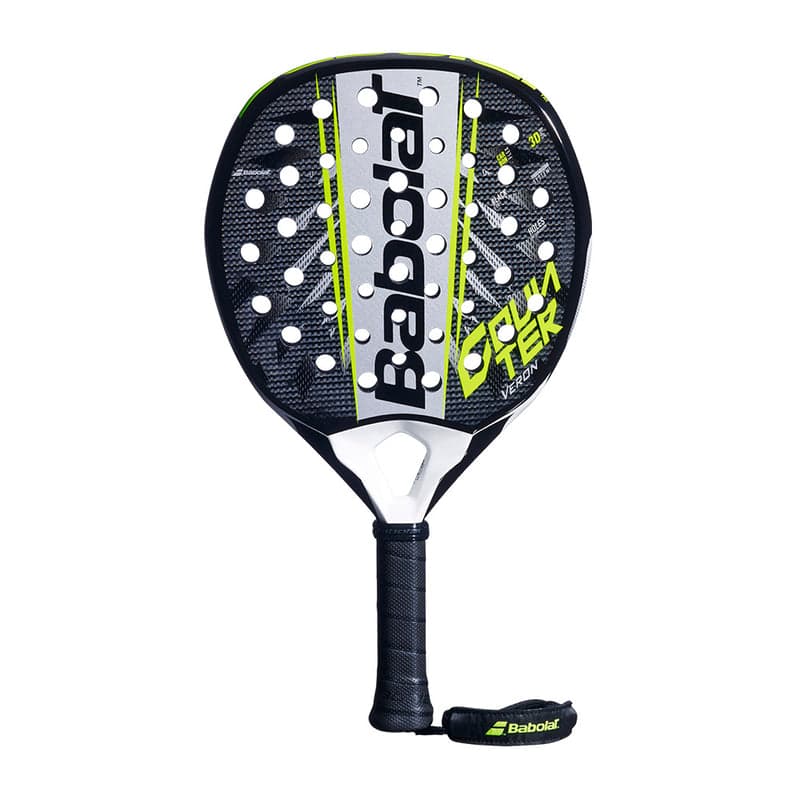 Babolat Counter Veron 2.6 Padel-Schläger in Schwarz, Grau und Neongelb