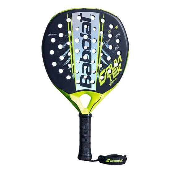 Babolat Counter Vertuo 2.6 Padel-Schläger in Dunkelgrau, Hellblau und Neongelb