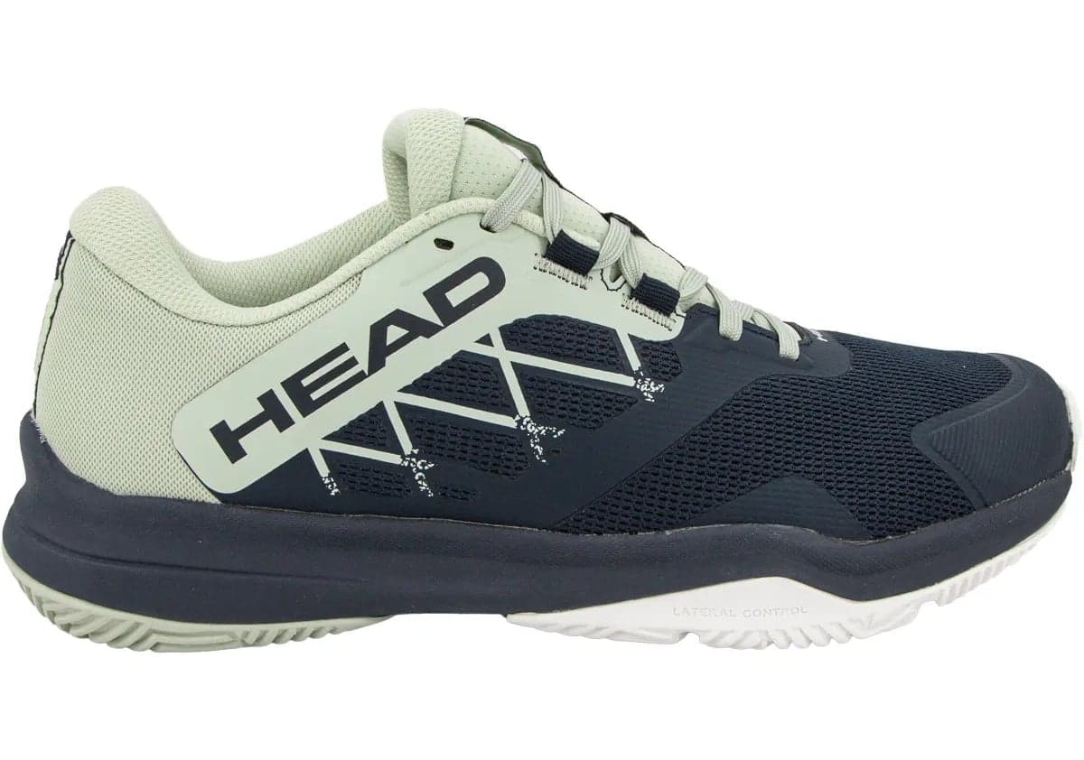 HEAD Motion Team 1.5 Padel Herren-Padelschuh in Marineblau mit hellgrünen Akzenten