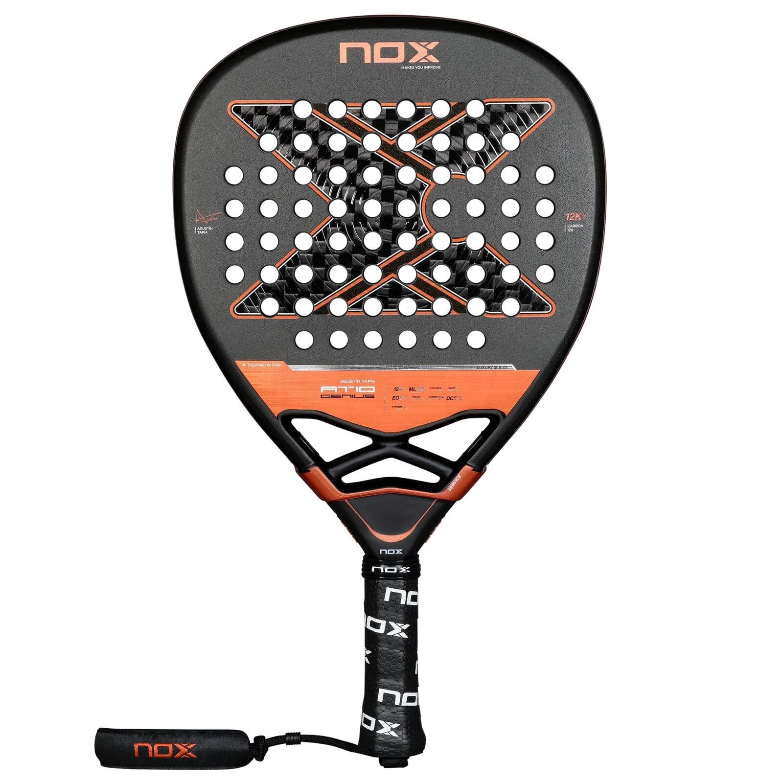 Nox AT10 Luxury Genius Attack 12K 2025 von Agustín Tapia im Praxistest auf dem Court