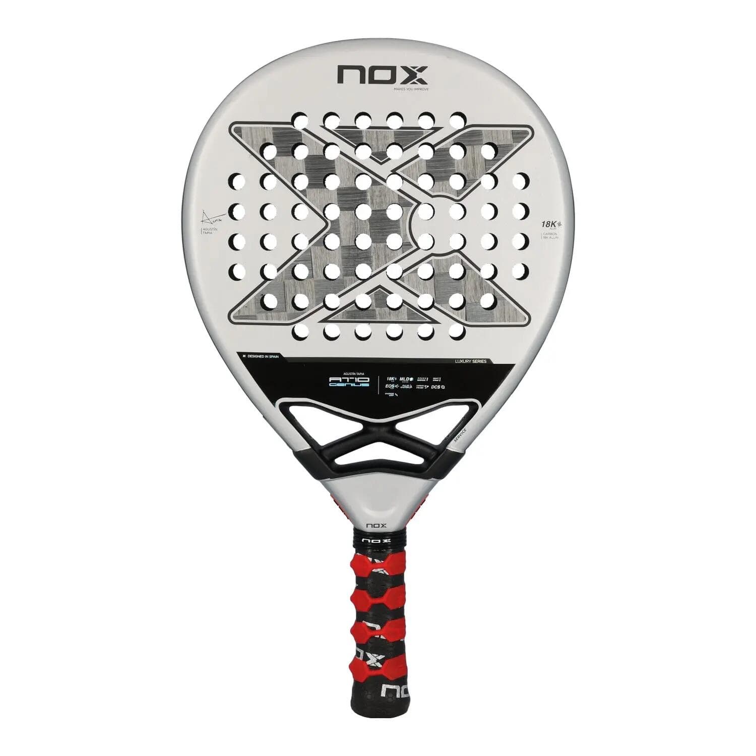 Nox AT10 Genius 18K Agustín Tapia 2024 Padel-Schläger im Praxistest auf dem Court